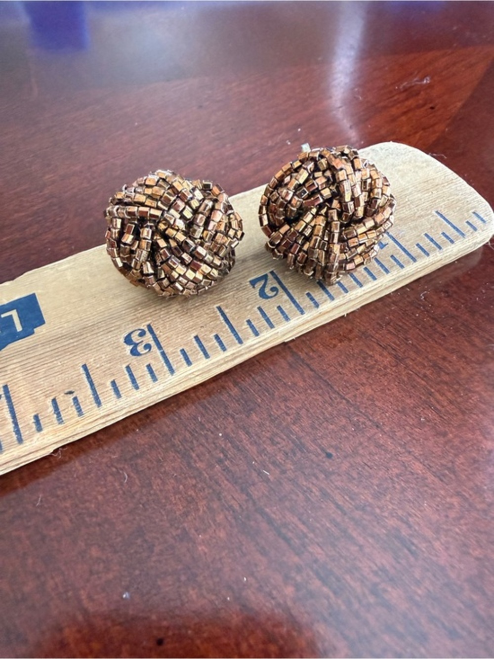 Vintage Hong Kong ClipOn Earrings